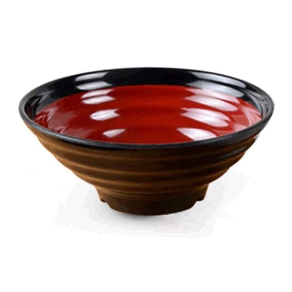 Tazón De Sopa, Tazón De Fideos, Tazón De Sopa Tazón De Fideos Bola De Plástico, Porcelana De Imitación, Hogar, Restaurantes Comerciales, Bola Ramen, Tazón Doméstico (Size : 17.5 * 7CM)