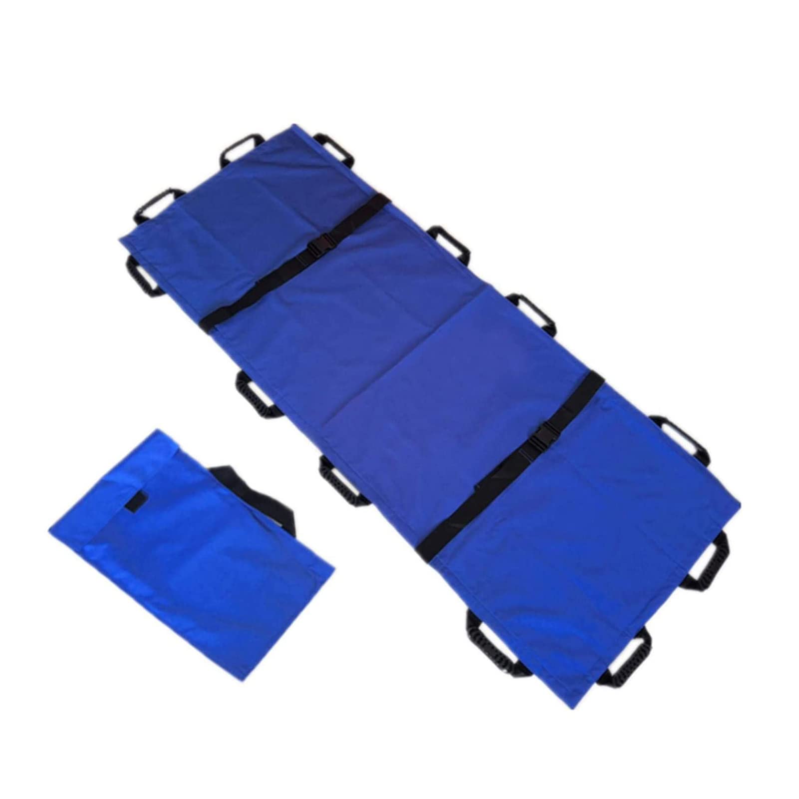 Brancard MCA pliable et portable à 12 poignées pour transport d'urgence
