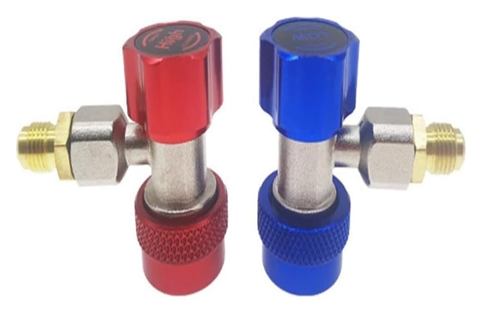 Adapter szybkozłącza do klimatyzacji samochodowej, Złącze samochodowej klimatyzacji miedziano-aluminiowej, adapter R134A High Low Side