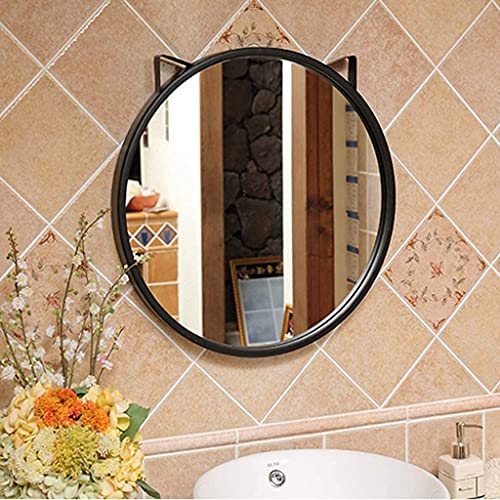 Yiwango Makeup Mirror Mirror, Bathroom, Wall-Mounted, Dressing Table ，Hanging Mirror, Bathroom Vanity Mirror, Wall Mirror, Bedroom Wall Mirror, Bathroom Stainless Steel Mirrors For Desk #TOP3