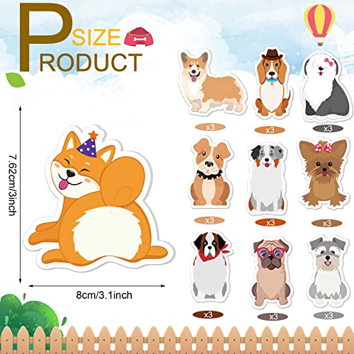 30 Pack Dogs Puppy Sticky Notes Self Stick Note Pads Cute Memo Pads Dog Theme Stick Pads Fun Sticky Notes For Home Office Business Student Classroom Blackboard School Supplies, 10 Styles #TOP1