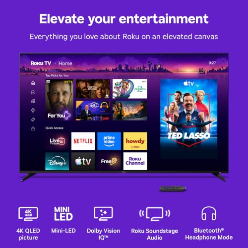 Roku 65-Inch Pro Series Smart TV - 4K QLED Mini-LED TV - RokuTV - image 4