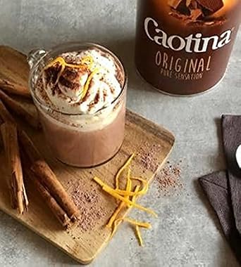 Caotina original, Cocoa Powder with Swiss Chocolate, Hot Chocolate, 3 Pack, 3 x 500g