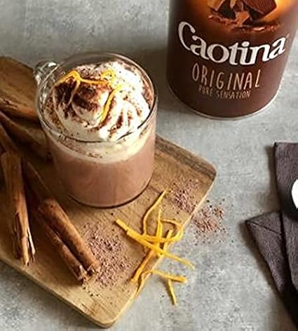 Caotina original, Cocoa Powder with Swiss Chocolate, Hot Chocolate, 3 Pack, 3 x 500g