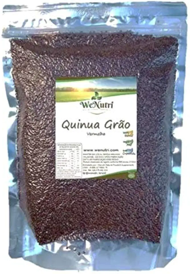 Quinoa Vermelha Peruana 1kg: sabor e nutrição garantidos