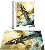 Puzzle 4000 Teile, Wellen Puzzle 4000 Teile Erwachsene, Klassische Puzzles Fisch, Holzpuzzle Erwachsene, Puzzlespiele für Die Ganze Familie, Geschenke für Frauen, Geschenke Männer Weihnachten H-6054