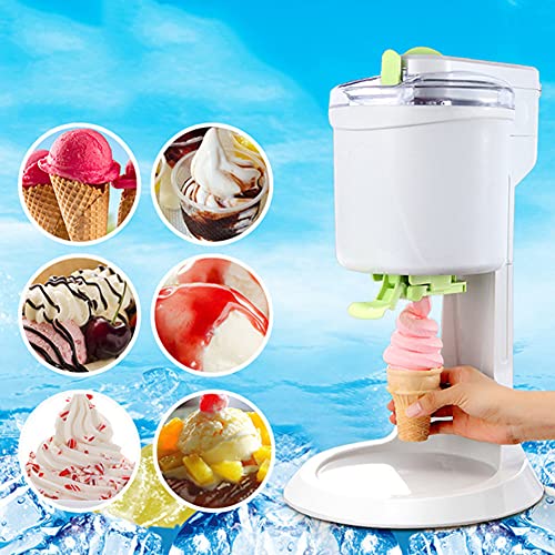 Eismaschine,1L Elektrische Speiseeisbereiter Zuhause Ice Cream Maker Frozen Yogurt Sorbet Mit Leise Mischpaddel… – Bild 3