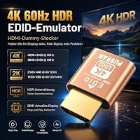 FUERAN HDMI Dummy Plug Headless Ghost Display Emulator Premium Aluminum PC（Fit Headless-1920x1080 New 4RD@60Hz） (4K-3P) – Ansicht 2