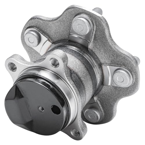 Image of Detroit Axle - 2pc Rear Wheel Bearing and Hubs Assembly for Nissan Sentra 2013 2014 2015 2016 2017 2018 2019, 5-Lugs
