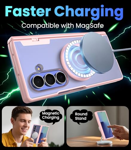 AUDOZ Magnetic Phone Case for Samsung Galaxy Z Fold 7, Fit for MagSafe - image 5
