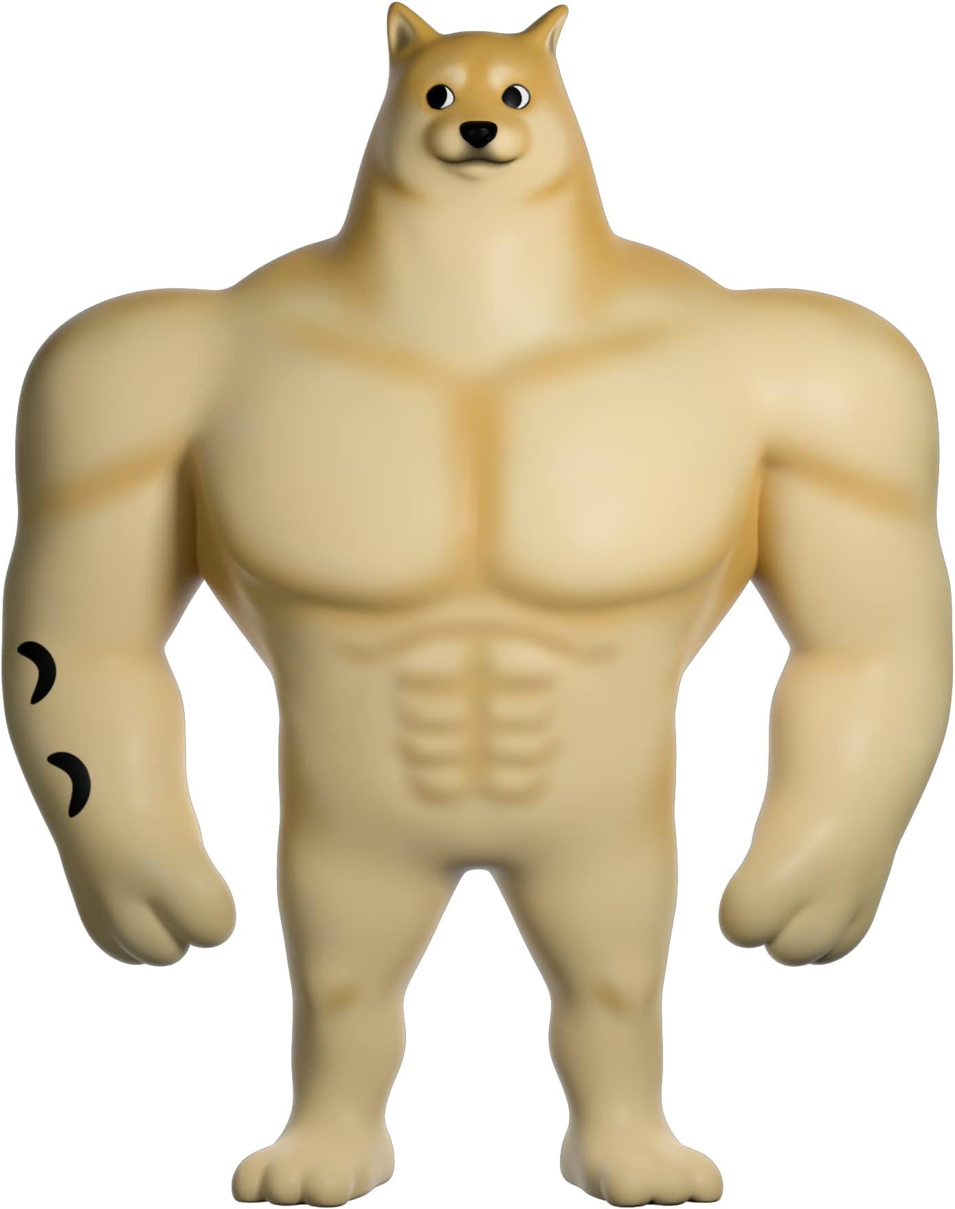 Youtooz Swole Doge Vinyl Figure 5", Buff Doge Collectible Figure from the Internet Collection, Stylized Display Toy for Fans and Collectors