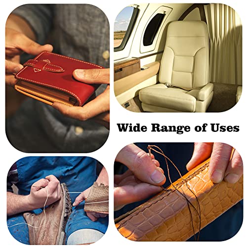 46 Pcs Leather Sewing Kit, Upholstery Repair Set, Leather Craft Tools, Upholstery Carpet Leather Canvas Diy Sewing Accessories, Suitable For Beginners And Professionals Leather Craft #TOP6