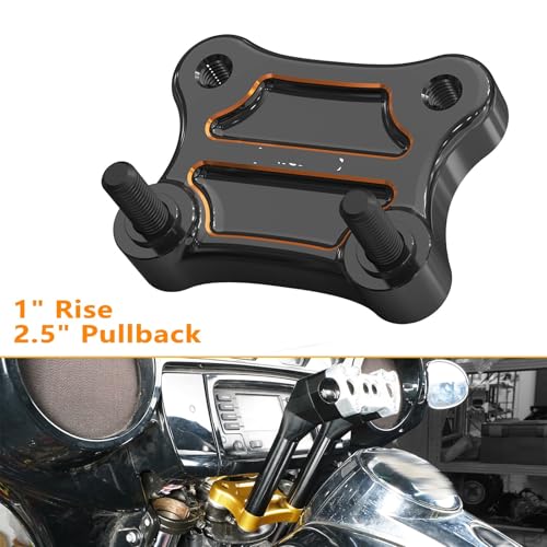 Guidon 2.5 Pouces Plaque de Traction Robustesse FLHTCU 1999-2019