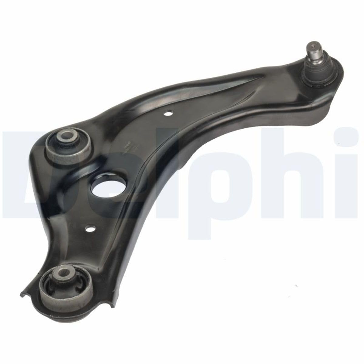 DELPHI Barra oscilante de suspensión de ruedas Delantero, derecha Brazo oscilante transversal 545004EA0B TC3911 Compatible con NISSAN Qashqai II J11, J11, RENAULT Kadjar HA, HL