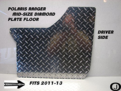 Polaris Ranger Mid-Size 400-500-800 Diamond Plate Floor Boards 2011-13 #TOP4