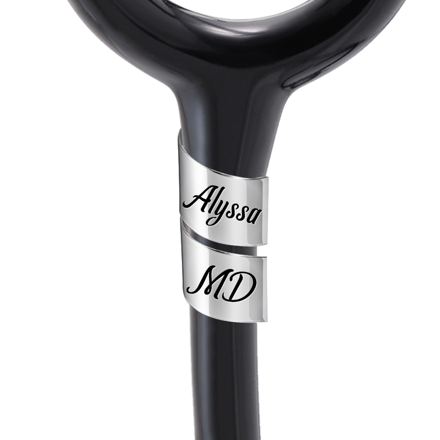 Personalized Stethoscope Name Tag Custom Stethoscope ID Charm Accessories Nurse Gifts for Doctor Vet