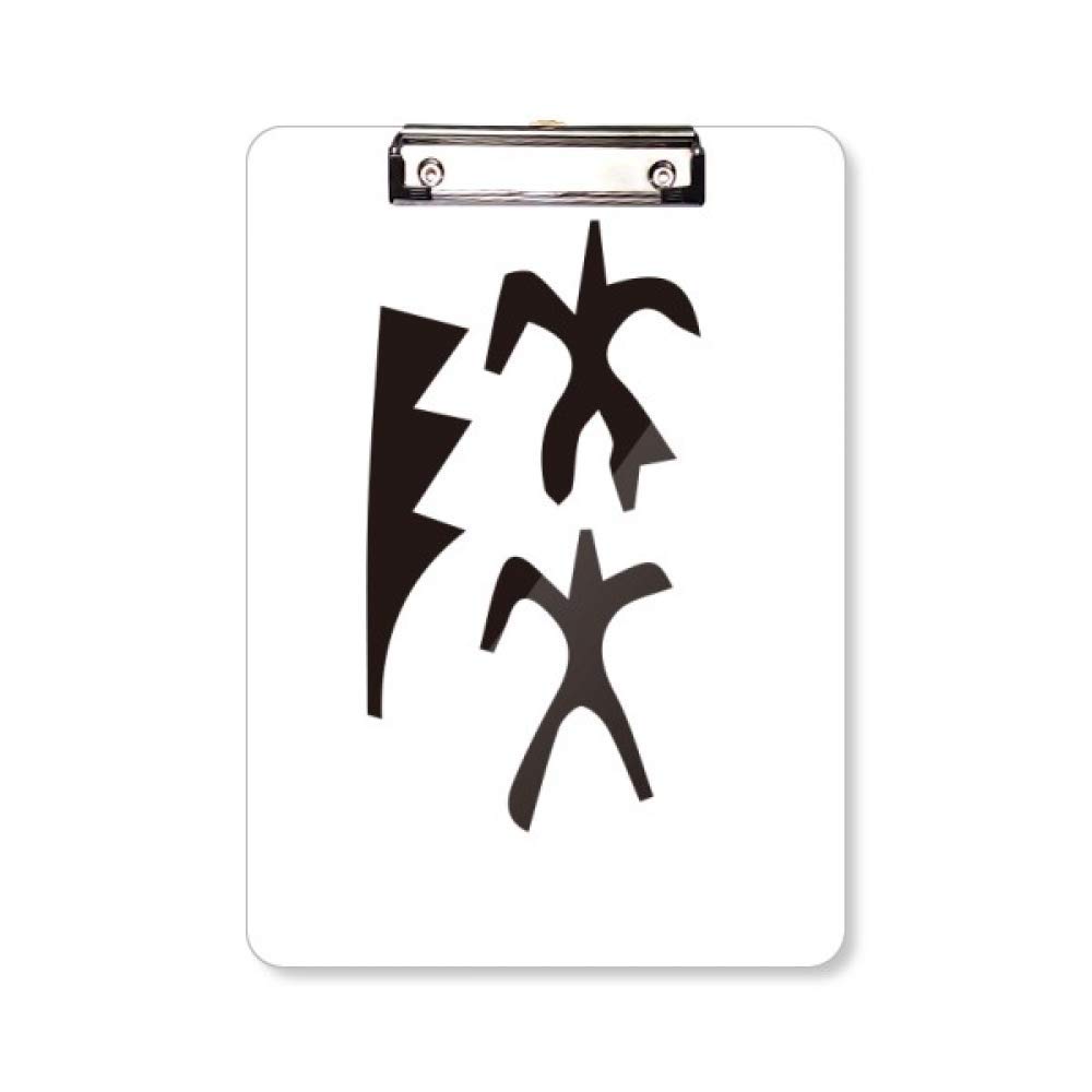 Bloc-notes en forme d'os et écriture chinoise format A4 pour note créative