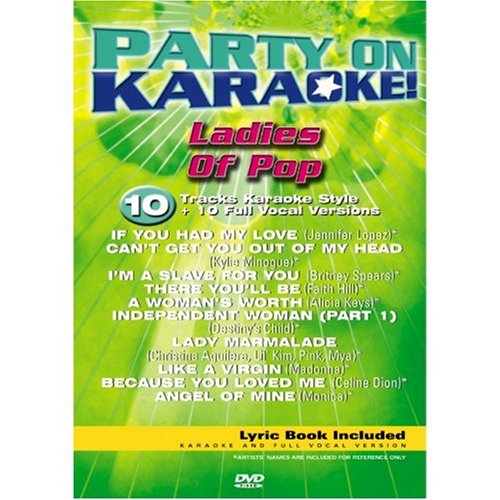 Party on Karaoke! // Ladies Of Pop / 10 Tracks / 10 Full Vocal Version [DVD]