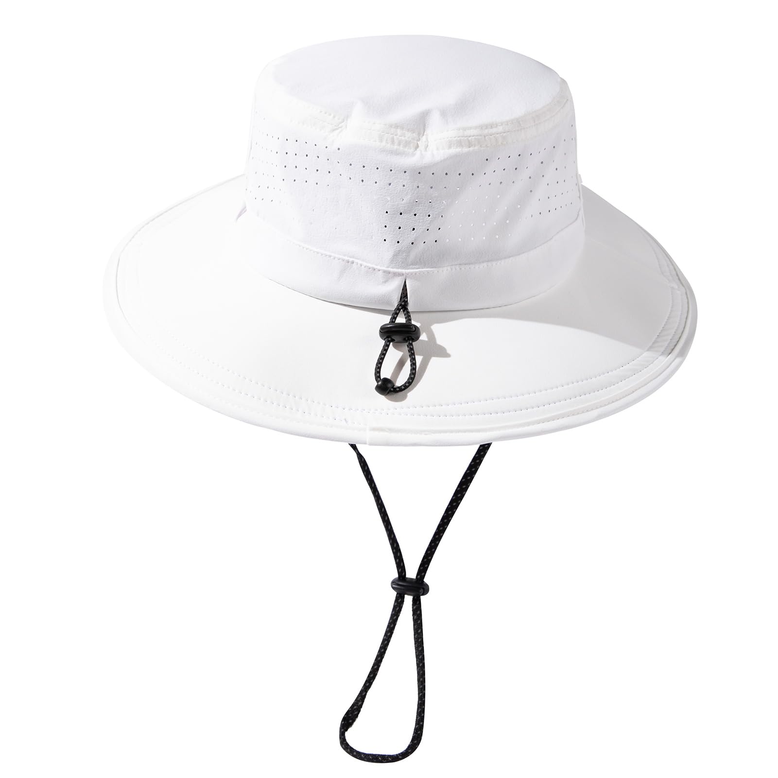 TOP-EX Sombrero para hombre y mujer, sombrero de safari para exteriores, para verano, senderismo, UPF 50+, sombrero de pesca con ala ancha, sombrero de lluvia y sombrero de cubo para el sol