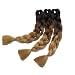 24"(60cm) 5 Piezas Extensiones de Pelo Sintético para Hacer Trenzas Africanas -...