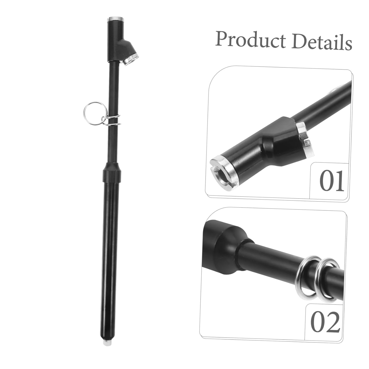 Holibanna Pencil Tyre Pressure Gauge Dual Headed Design for Accurate Readings Portable Easy to Use for Truck Drivers and Car Enthusiasts Durable