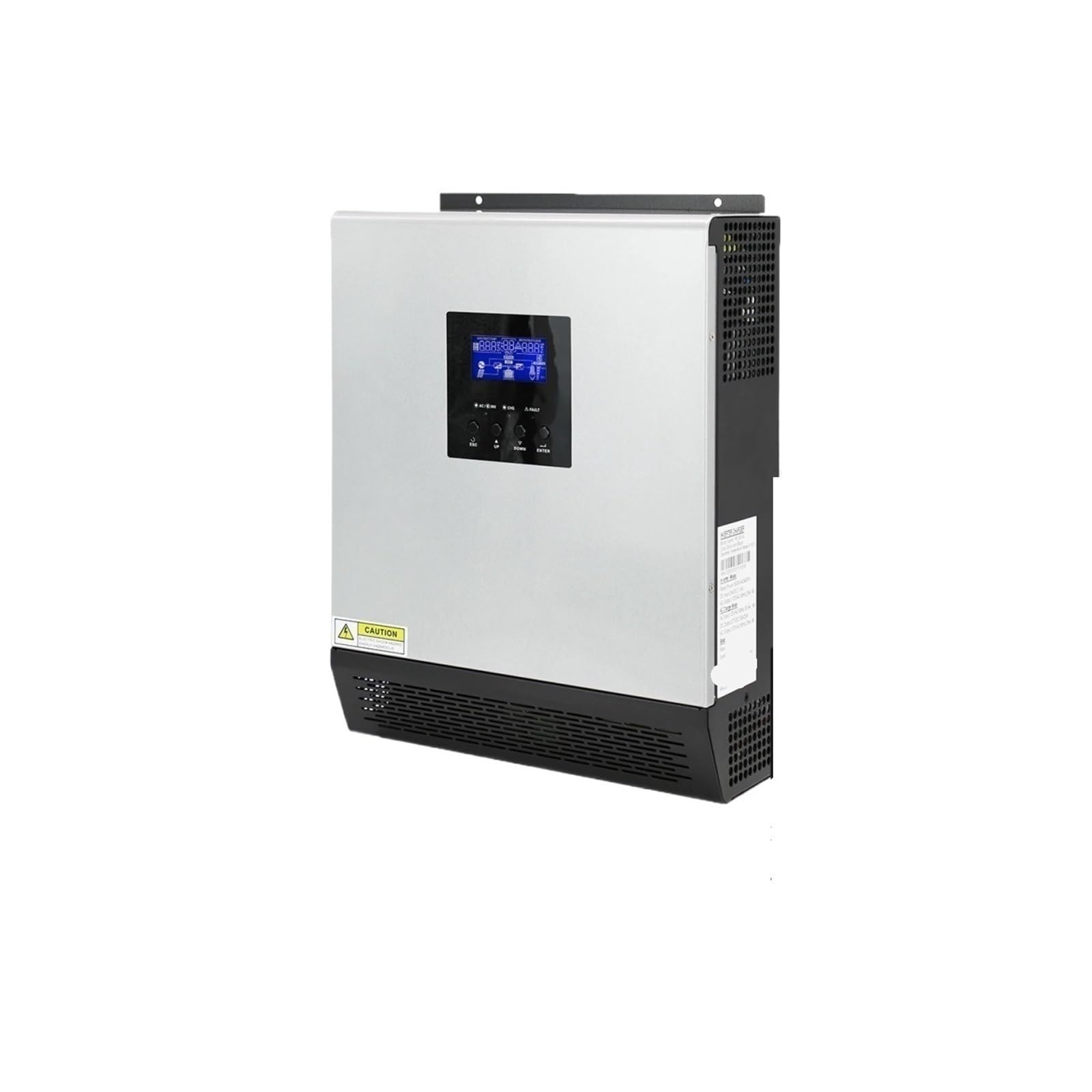 Inversor de energía Inversor Solar híbrido de 24 V, inversor Onda sinusoidal Pura, 2400 W, nerador Panel portátil