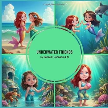 Paperback Underwater Friends Book