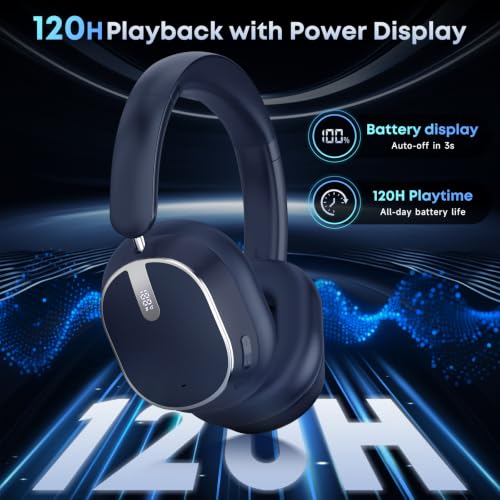Image of Hybrid Active Noise Cancelling Bluetooth Headphones Wireless Headphones