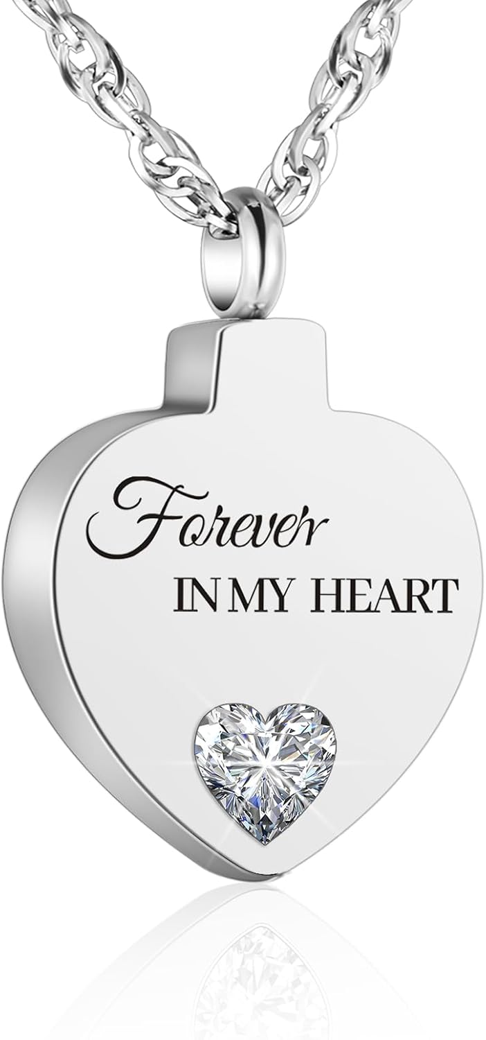 XIUDA Crystal Cremation Urn Necklace for Ashes Guyana Ubuy