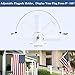 NQ Flag Pole Holder Adjustable, Flag Pole Bracket for Outside House Heavy Duty Aluminum, Multi-Position Flag Pole Mounting Bracket Rust Free with Hardwares, 1