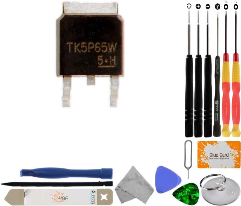 Mosfet IC Chip (TK5P65W) for Sony Playstation 4 Slim & 4 Pro with Tool Kit