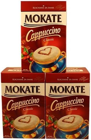 Mokate Cappuccino Classic (Pack of 3)