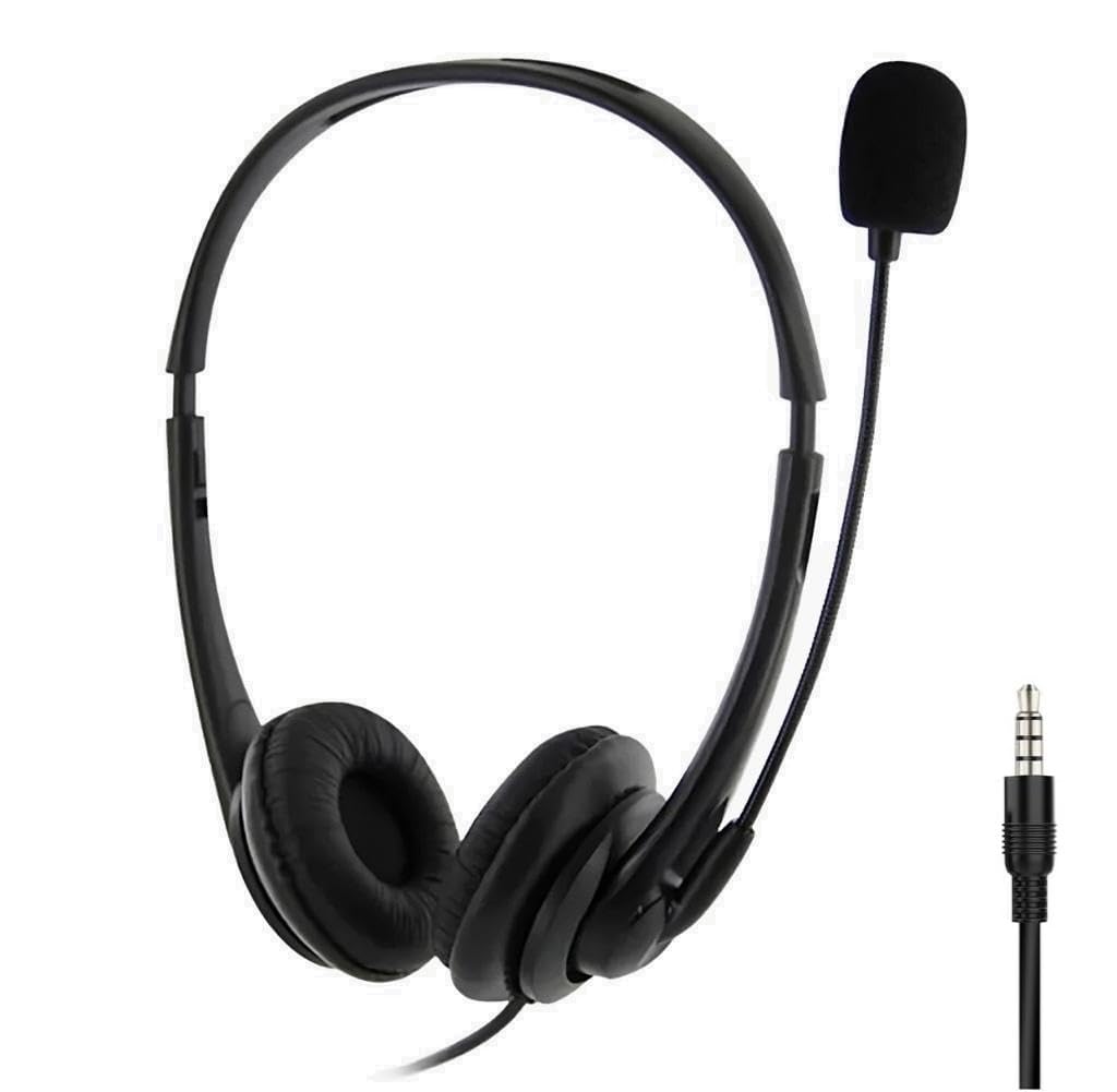 Dyazo Computer Wired Headphones | Headset with Mic | 3.5 MM Jack Compatible for Laptops | Pc | Notebooks (Black) (B0CP118JG4) Amazon Price History, Amazon Price Tracker