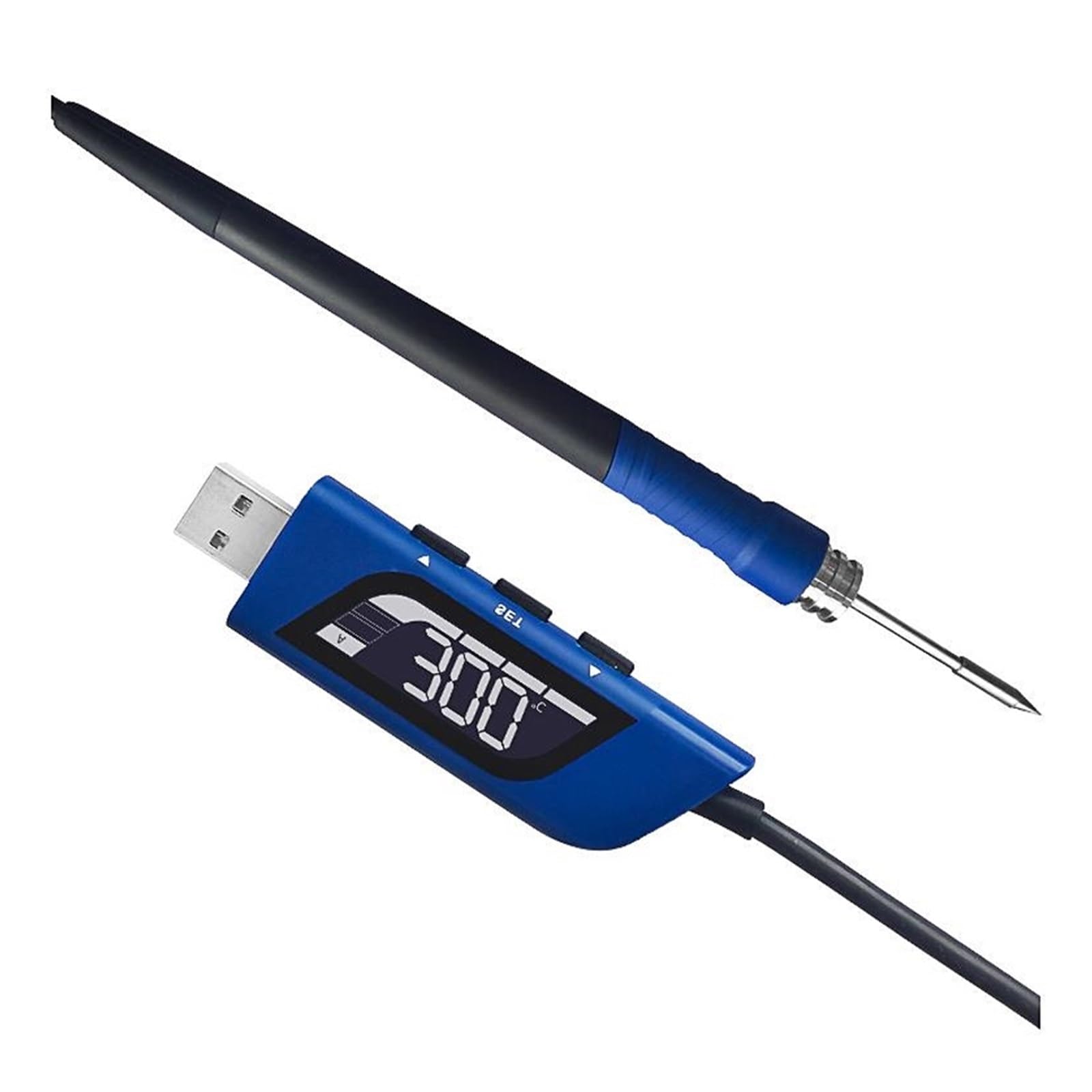 Stacja lutownicza, Przenośna lutownica USB GT-2010, cyfrowy wyświetlacz LED 5V 2A