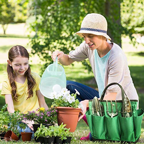 Garden Tote Bag Gardening Tool Bags Storage Tote Bag Outdoor Garden Tool Kit Tools Holder Bag Compact Hand Tool Organizer Gardeners Storage Bag Pouches Lawn Yard Plant Tool Carrier Tote Bag Oxford - Thumbnail 3