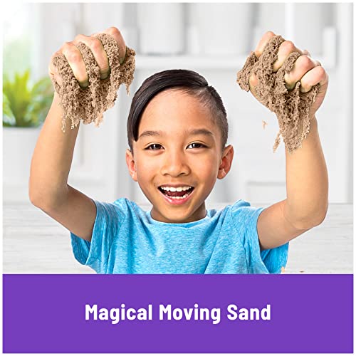 Kinetic Sand, 5.5lbs (2.5kg) Natural Brown Play Sand for Arts and Crafts, Sandbox, Amazon Exclusive (Packaging May Vary), Moldable Sensory Toys, Ages 3 and up by Kinetic Sand - Image 2