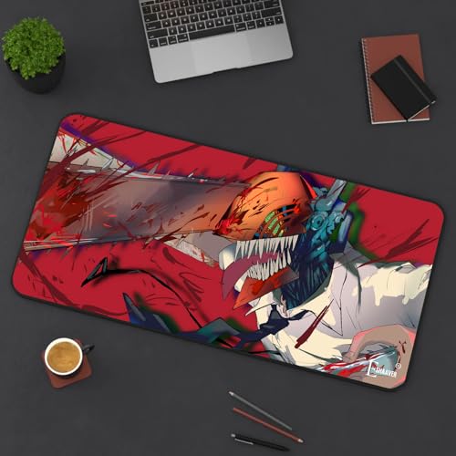 Image of Anime fearturing Large Gaming Mouse Pad, Extended Desktop Mat, 58 x 28 cm (DS 14)