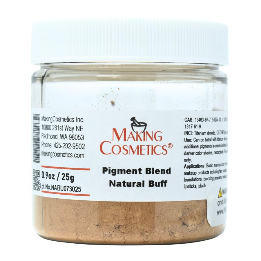 Pigment Blend Natural Buff - Face Powders, Foundations, Bronzers - 0.9oz / 25g - MakingCosmetics