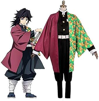 鬼滅の刃 冨岡義勇 コスプレ衣装 鬼滅の刃 きめつのやいば 冨岡義勇 とみおかぎゆう 鬼殺隊隊服