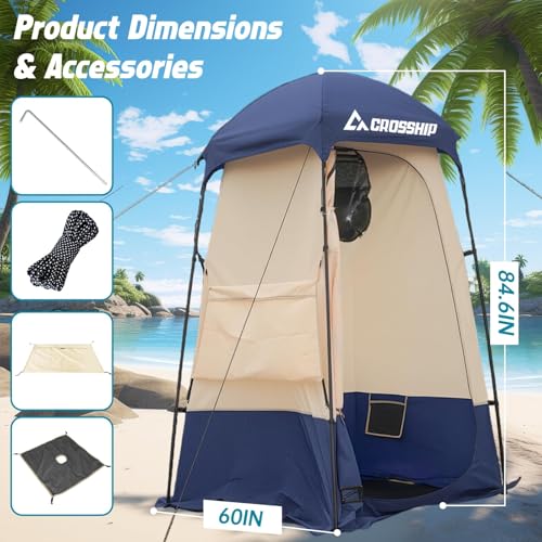Outdoor Camping Privacy Shower Tent miniatura 5