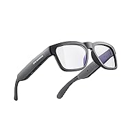 OhO Audio Safety Glasses, Voice Control and Open Ear Style Listen Music and Calls
