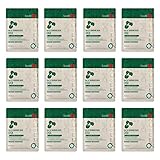 Soo'AE Hanbang Mask Cica [12 Count] Best For Dry & Dehydrated Skin, Vegan, 10 Traditional Herb Extracts, Soothing & Calming, Premium Quality, Korean Skincare, Self Home Care, 12 Value Pack