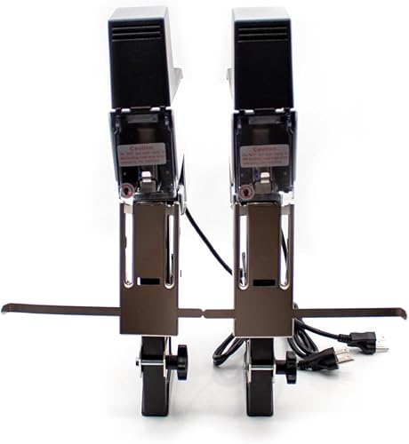 Miniatura 5 de 106 grapadora rápida eléctrica automática 2-50 hojas resistente plana y máquina de encuadernación de puntadas de silla de montar (doble cabeza)