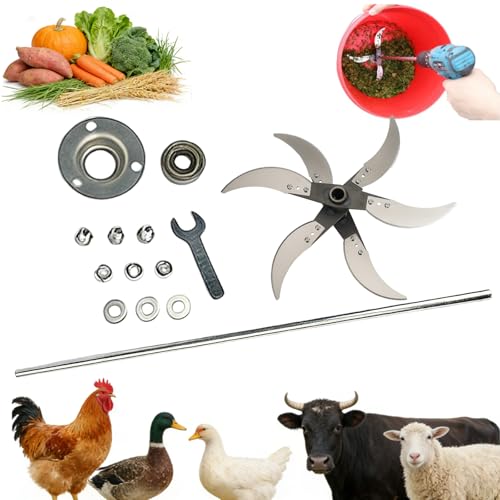 Household Farming Grass Shredder Knife Set (6 Blades)