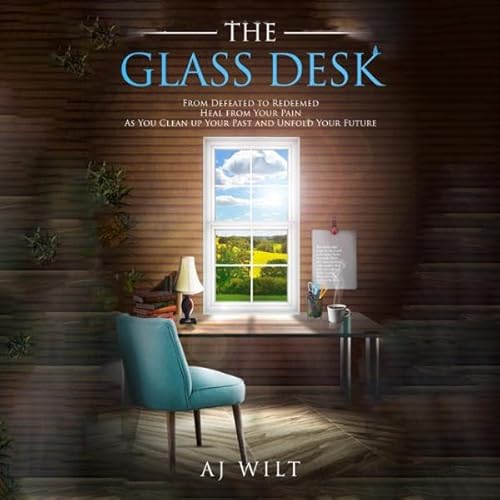 The Glass Desk Audiolivro Por AJ Wilt capa