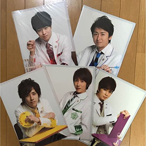Amazon.co.jp: 嵐ワクワク学校 クリアファイル 2012嵐學5枚セット