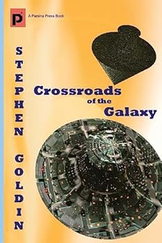 Paperback Crossroads of the Galaxy (Large Print Edition) [Large Print] Book