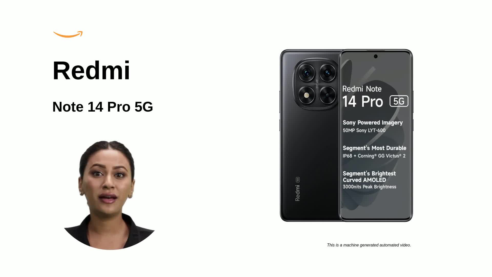 Redmi Note 14 Pro 5G (Titan Black, 8GB RAM+ 128GB Storage