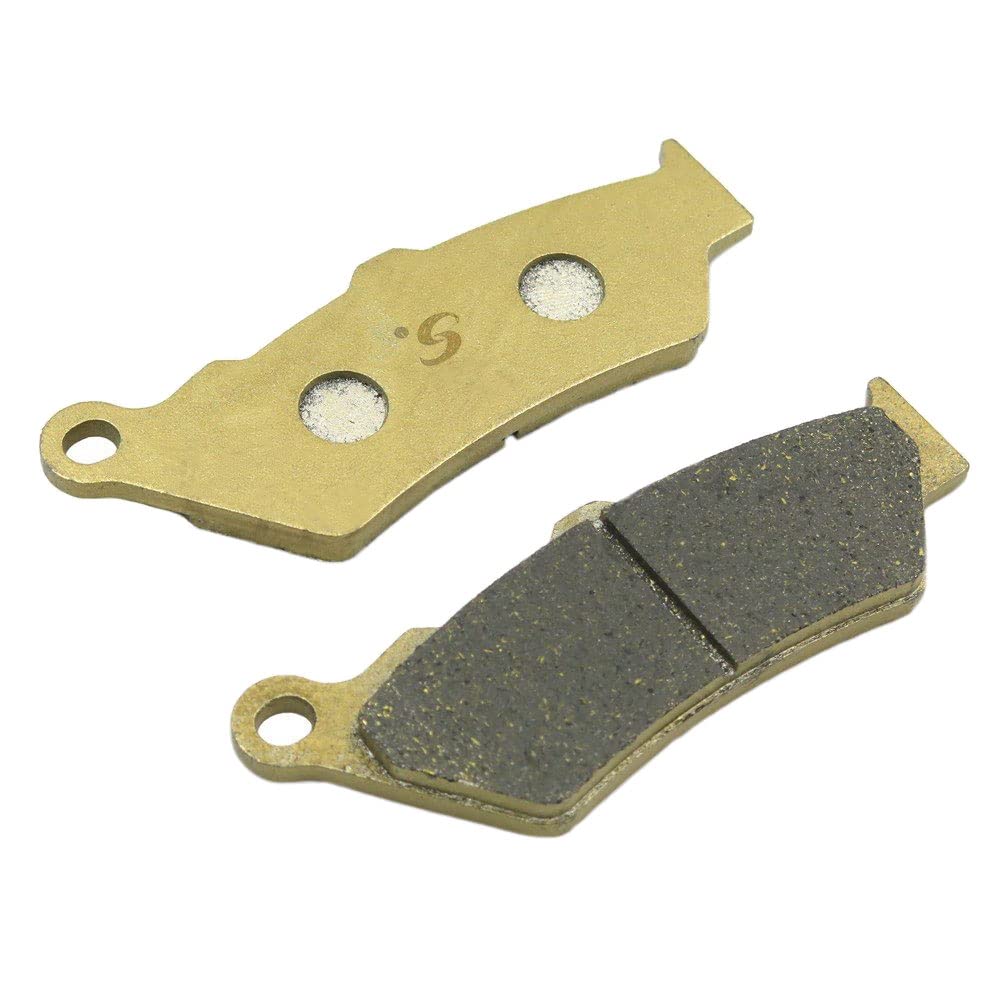 S SYUU Motocicleta ibra de cobre delantero y trasero Pastillas de freno Compatible con BMW F 700 GS 13-17 F 800 GS ADVENTURE 12-17 FA209F FA209F FA213R