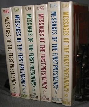 Hardcover MESSAGES OF THE FIRST PRESIDENCY - Complete 6 Vol Set Book